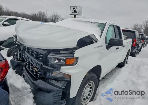 2019 Chevrolet Silverado C1500 z USA, uszkodzony, nr VIN 1GCRWAEH1KZ203889